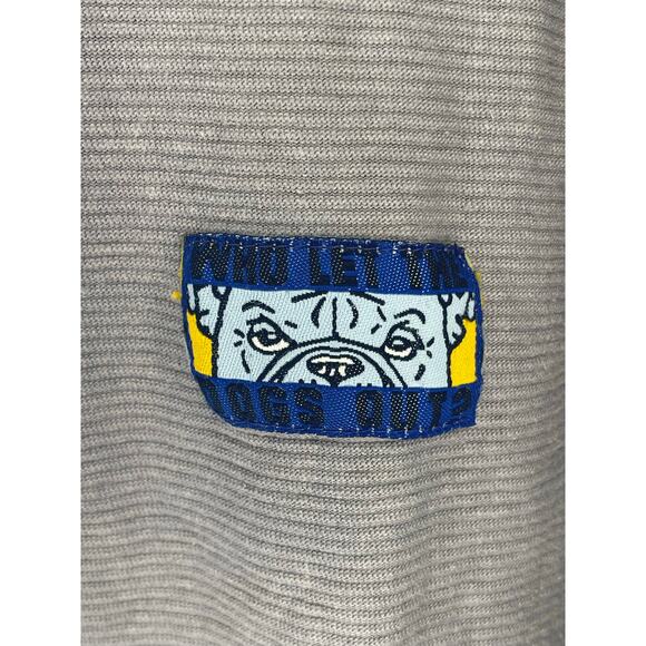 Vintage 24 Months Gray Sesame Street Long-Sleeve Shirt Who Let The Dogs Out? - Picture 5 of 6